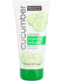 BEAUTY FORMULAS COOL MOIST CUCUMBER INVIGORATING FACIAL SCRUB