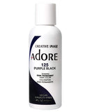 ADORE SHINING SEMI PERMANENT HAIR COLOR PURPLE BLACK - My Hair And beauty