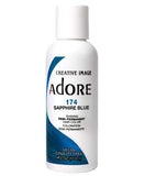 ADORE SHINING SEMI PERMANENT HAIR COLOR SAPPHIRE BLUE - My Hair And beauty