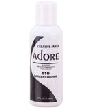 ADORE SHINING SEMI PERMANENT HAIR COLOR DARKEST BROWN - My Hair And beauty