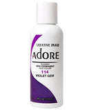 ADORE SHINING SEMI PERMANENT HAIR COLOR VIOLET GEM