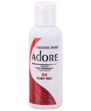 ADORE SHINING SEMI PERMANENT HAIR COLOR RUBY RED - My Hair And beauty