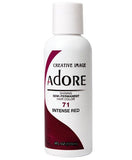 ADORE SHINING SEMI PERMANENT HAIR COLOR INTENSE RED - My Hair And beauty