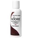 ADORE SHINING SEMI PERMANENT HAIR COLOR RICH AMBER