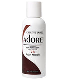 ADORE SHINING SEMI PERMANENT HAIR COLOR RICH AMBER - My Hair And beauty