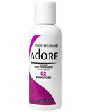 ADORE SHINING SEMI PERMANENT HAIR COLOR PINK ROSE - My Hair And beauty