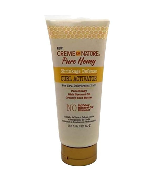 Creme of Nature Pure Honey Curl Activator 310ml – Shrinkage Defense & Curl Elongation