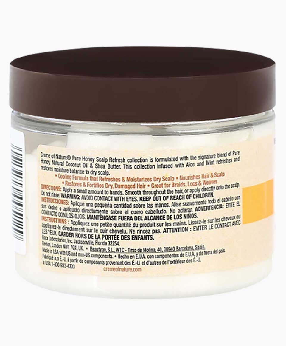 Creme of Nature Pure Honey Scalp Cream 135g – Daily Moisture & Scalp Restore