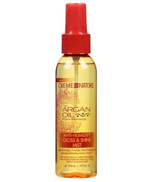 Creme of Nature Argan Oil Gloss & Shine Mist 118ml – Anti-Humidity Frizz Control