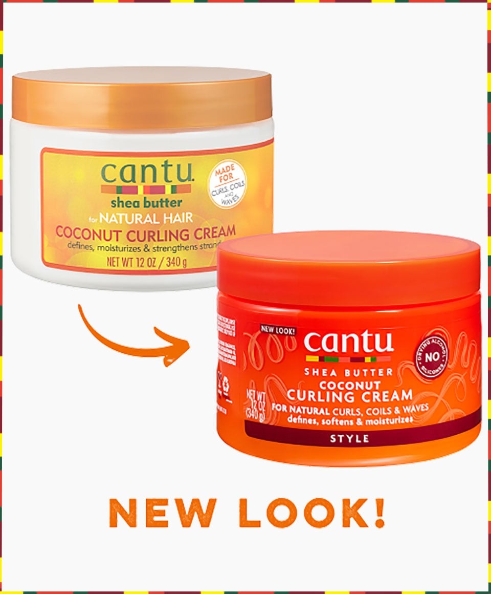 Cantu Shea Butter Coconut Curling Cream 340 g – Soft Definition & Moisture