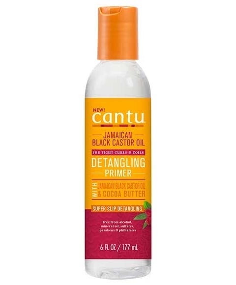 Cantu Jamaican Black Castor Oil Detangling Primer 177 ml – Slip & Strength