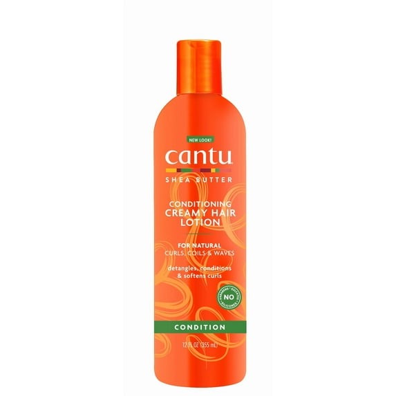 Cantu Shea Butter Conditioning Creamy Hair Lotion 355 ml – Softens & Moisturizes Curls