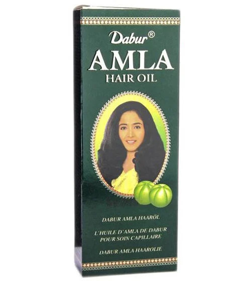 Dabur Amla Hair Oil 200 ml – Classic Amla Enriched Oil for Long, Thick & Shiny Hair