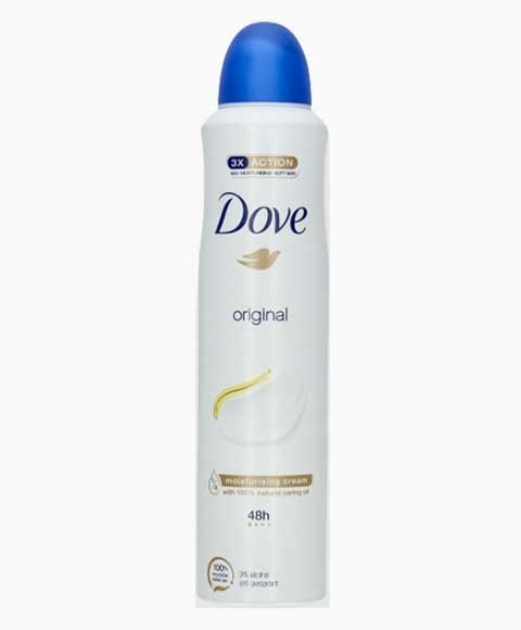 Dove Original Anti-Perspirant Spray 250 ml – Moisturising Cream 48H Care