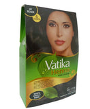 VATIKA HENNA PERMANENT HAIR COLOR JET BLACK - My Hair And beauty