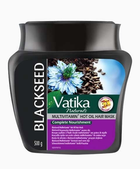 Vatika Naturals Black Seed Deep Conditioning Hair Mask 500 g – Complete Nourishment Hair Treatment
