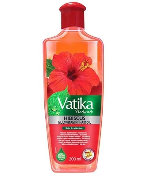 Vatika Naturals Hibiscus Multivitamin Hair Oil 200ml – Hair Revitalize & Growth Care Oil