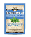 PEPPERMINT OIL PREMIUM HAIR MASK DEEPLY CLEANS HAIR AND COOL SCALP