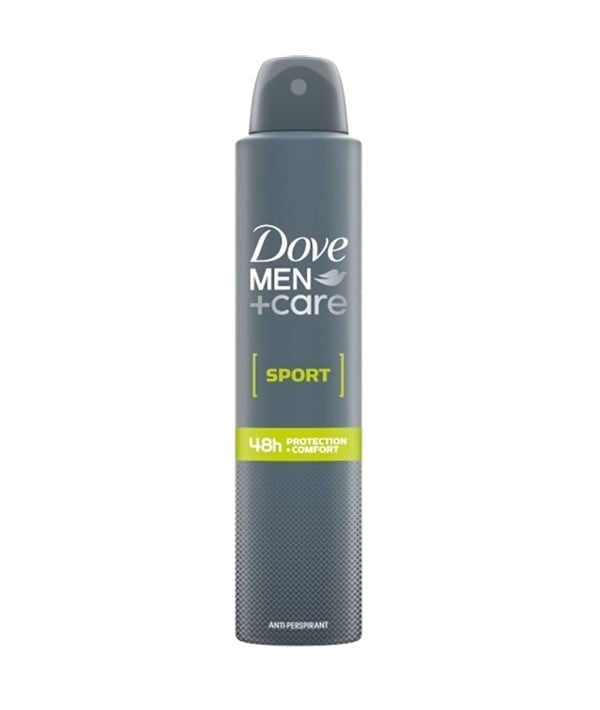 Dove Men+ Care Sport Anti-Perspirant Spray 200 ml – 48H Protection & Comfort