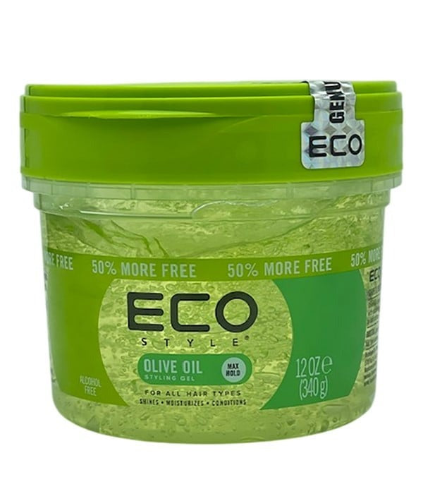 Eco Style Max Hold Olive Oil Styling Gel 340g – Level 10 Hold