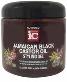 IC FANTASIA JAMAICAN BLACK CASTOR OIL STYLING GEL - My Hair And beauty