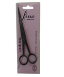 BARBER SCISSORS STAINLESS STEEL BLACK - My Hair And beauty