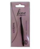 Fine Linesuk Tweezers Black Slanted