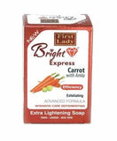 BRIGHT EXPRESS CARROT WITH AMLA EXTRA LIGHTENING SOAP