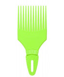 D17 GREEN CURL TAMER DETANGLING COMB