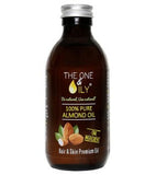 THE ONE AND OILY 100 PERCENT PURE ALMOND OIL