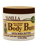 HOLLYWOOD BEAUTY VANILLA BODY BUTTER WITH SHEA BUTTER - My Hair And beauty