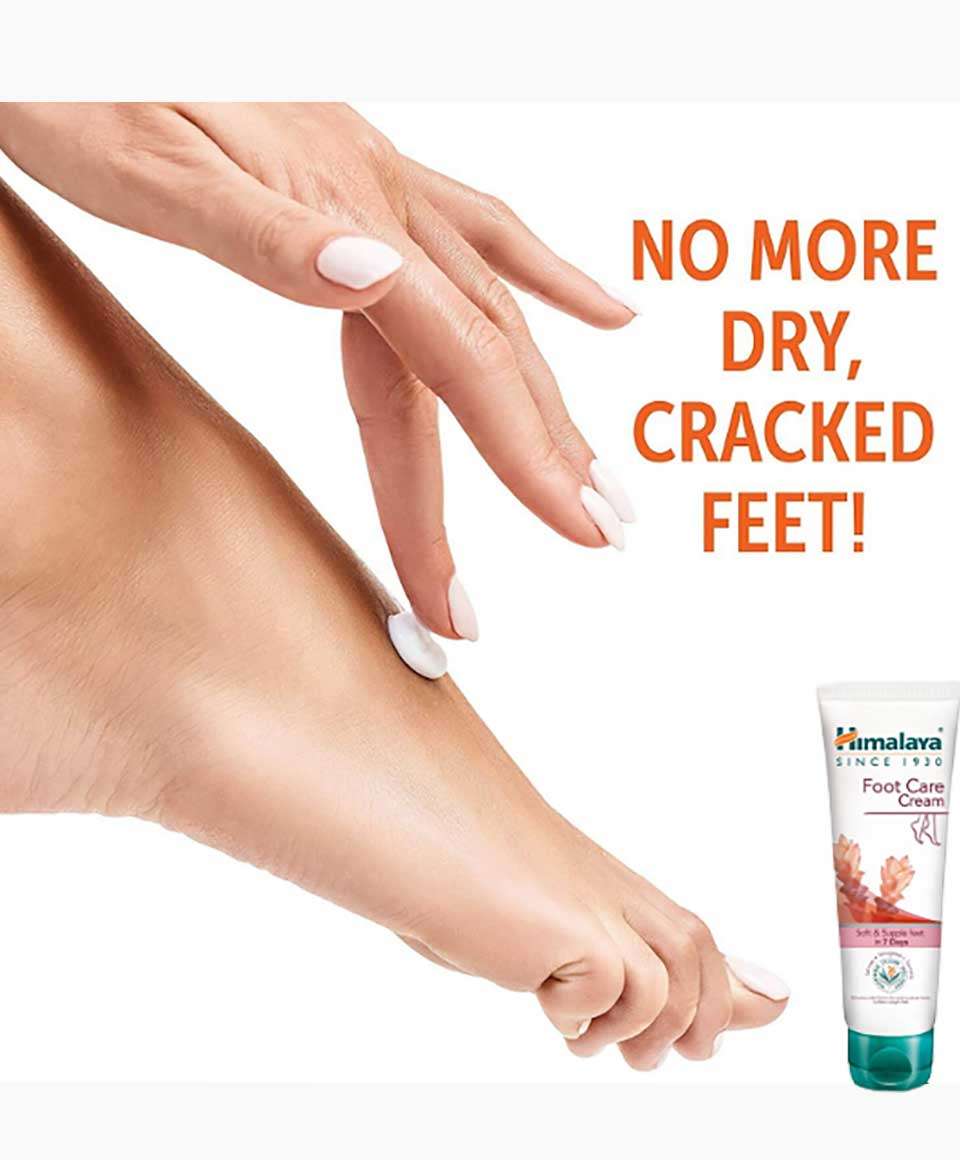 Himalaya Herbals Foot Care Cream 75 ml – Repair & Soften Cracked Feet