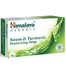 HIMALAYA HERBALS NEEM AND TURMERIC PROTECTING SOAP - My Hair And beauty