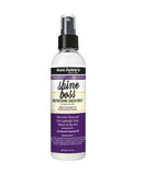 AUNT JACKIES CURLS AND COILS GRAPESEED STYLE AND SHINE RECIPES REFRESHING SHEEN MIST