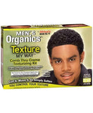 MENS ORGANICS TEXTURE MY WAY COMB THRU CREME TEXTURIZING KIT - My Hair And beauty