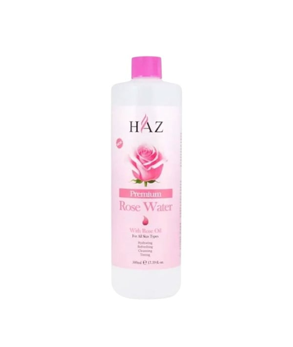 Haz Rose Water with Rose Oil 250/500 ml – Hydrating & Balancing Toner
