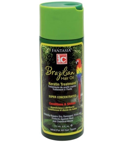 IC Fantasia Brazilian Hair Oil Keratin Treatment  171 ml – Repair, Shine & Heat Protection Oil