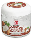 IC FANTASIA COCONUT OIL STYLING GEL - My Hair And beauty