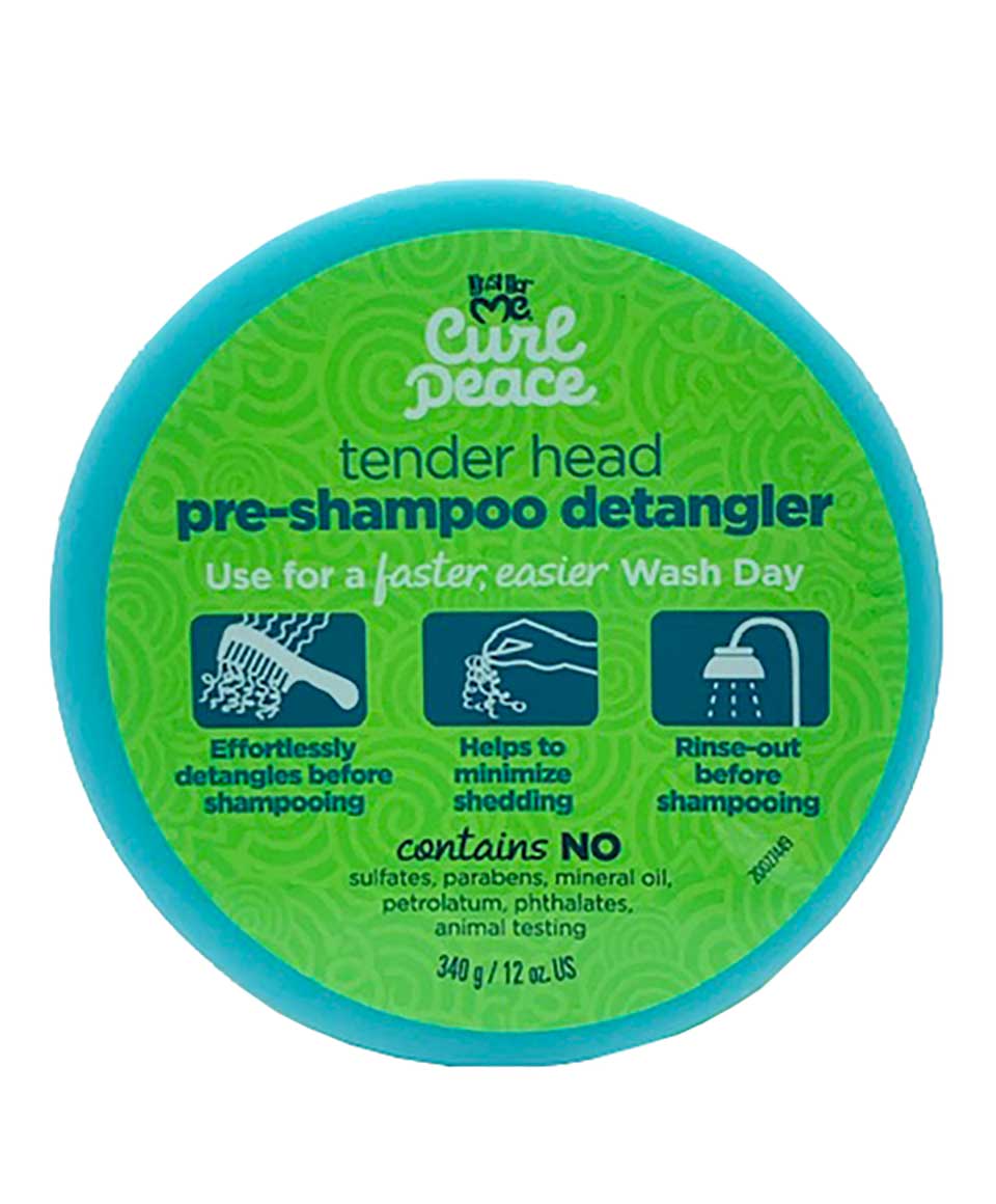 Curl Peace Tender Head Pre-Shampoo Detangler 340 g – Gentle Detangling for Kids