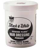 BLACK AND WHITE GENUINE PLUKO HAIR DRESSING POMADE STRONG FORMULA - My Hair And beauty