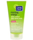 CLEAN AND CLEAR MORNING ENERGY SHINE CONTROL DAILY FACIAL SCRUB