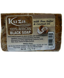 100 PERCENT AFRICAN BLACK SOAP WITH SHEA BUTTER AND COCONUT OIL - My Hair And beauty