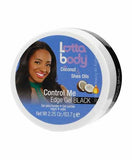 COCONUT AND SHEA OILS CONTROL ME EDGE GEL BLACK - My Hair And beauty