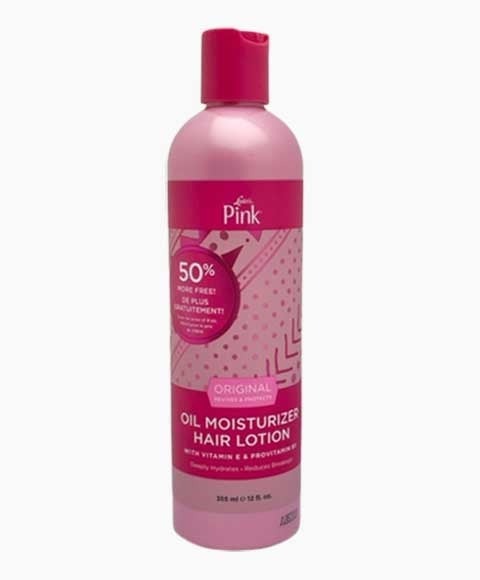 Pink Oil Moisturizer Hair Lotion 946 ml – Strengthening & Heat Protection Lotion with Vitamins