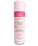 PINK SHEA BUTTER COCONUT OIL SILKENING SHEEN SPRAY