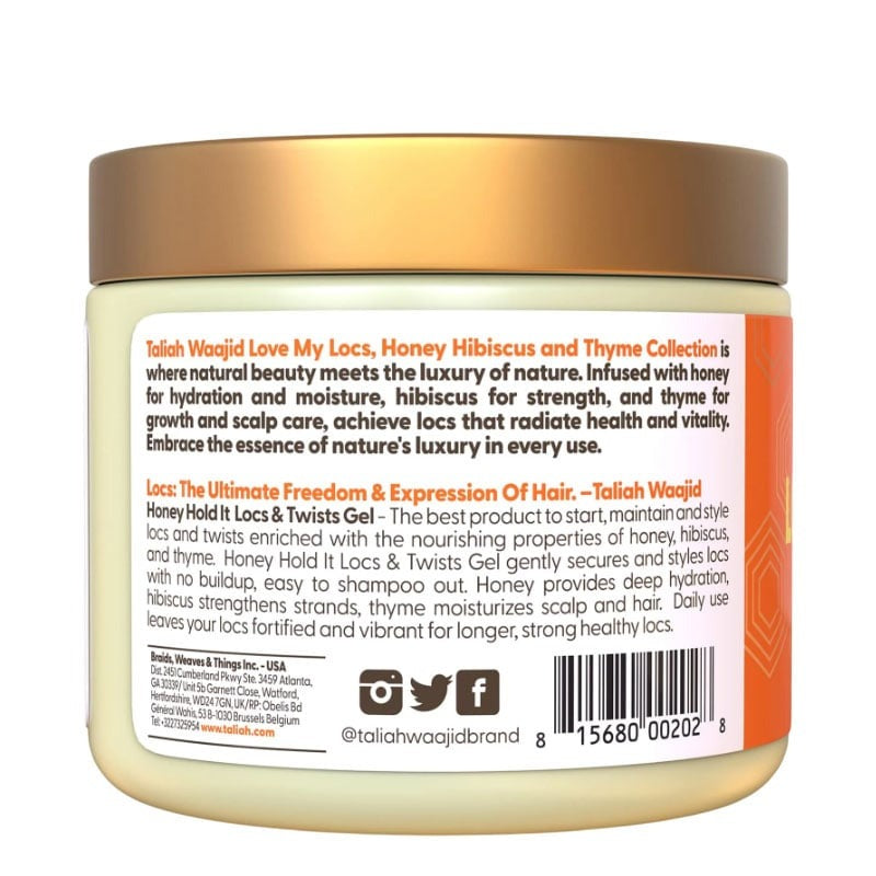 Love My Locs Honey Hold It Locs & Twists Gel 473 ml – Taliah Waajid
