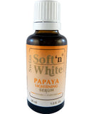 SWISS SOFT N WHITE PAPAYA LIGHTENING SERUM - My Hair And beauty