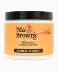 Ma Brown’s Traditional Curling Custard with Oatmeal & Honey 454 g – Curl Definition & Hold Custard
