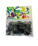 MAGIC QUALITY ELASTIC RUBBER BAND 322 BLACK AND WHITE