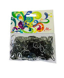 MAGIC QUALITY ELASTIC RUBBER BAND 322 BLACK AND WHITE - My Hair And beauty